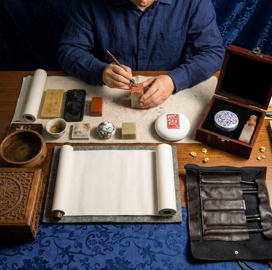 The Dying Art of Hand-Carved Seals — And the Masters Who Still Practise It